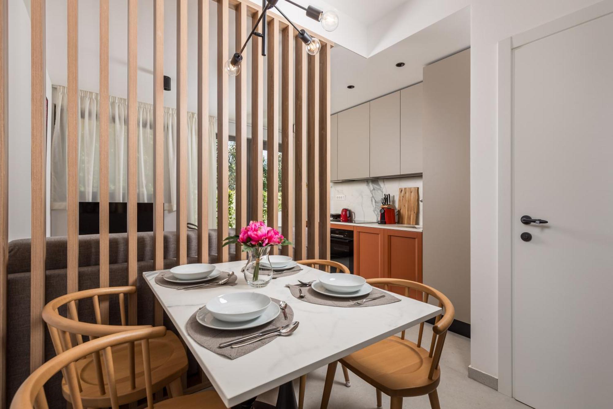 Apartmani Vila Mara M 1 Heated Pool Omišalj Exteriér fotografie